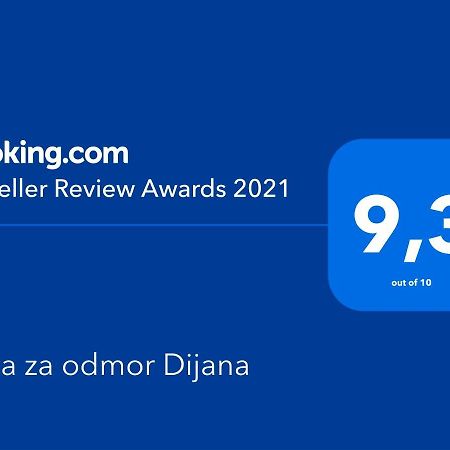 הוילה Gornje Selo Kuca Za Odmor Dijana מראה חיצוני תמונה